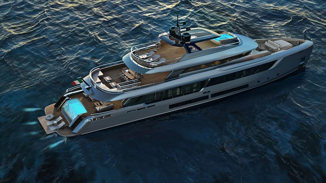Atlante Yachts Reveals New 42m Explorer Yacht Model: The Atlante Classic 42