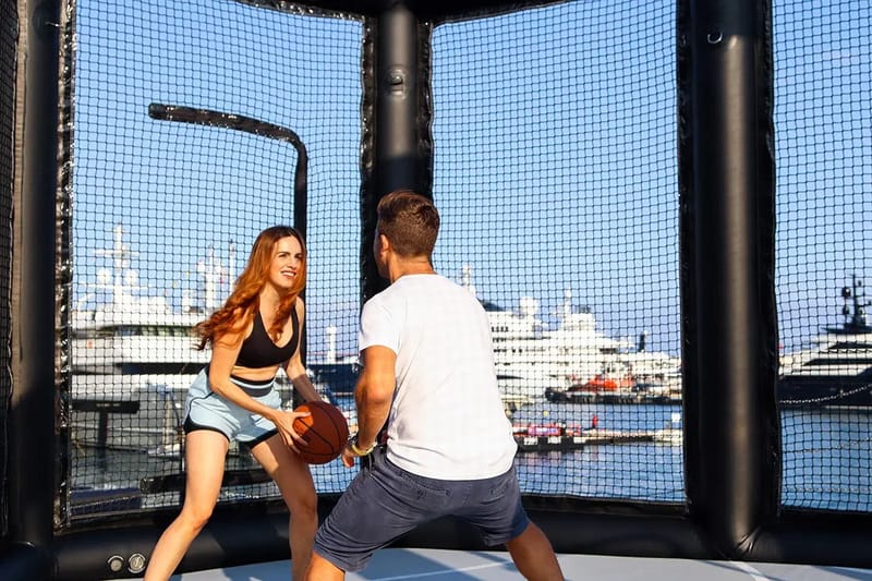 Inflatable Basketball Court