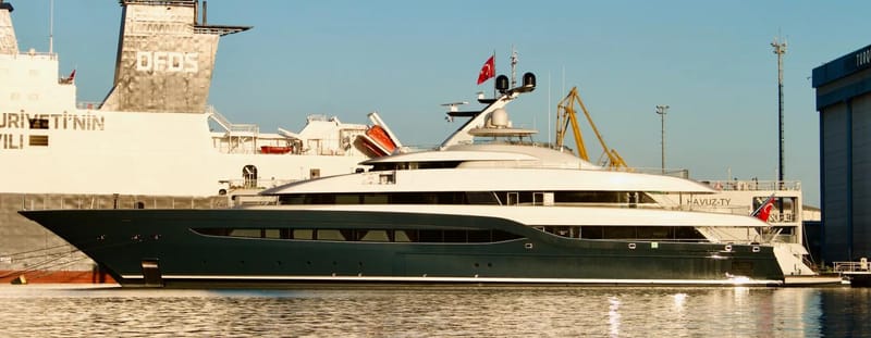 Turquoise Yachts Delivers 79m Project Toro, Now Named Nympheas
